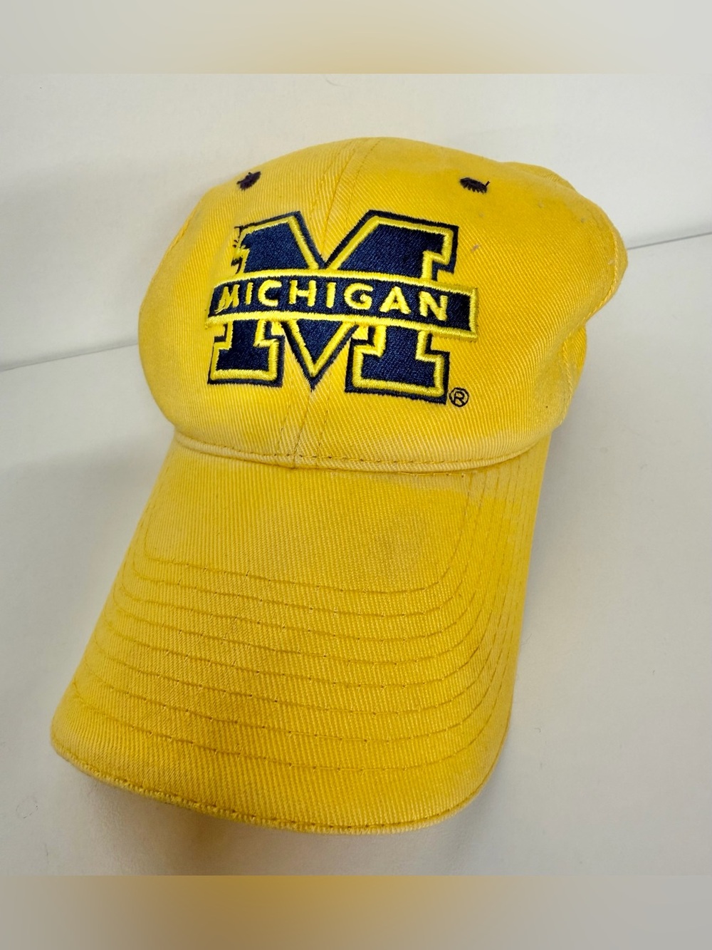 University of Michigan Embroidered Block M Baseball Hat